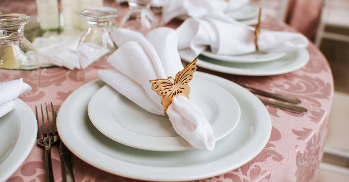 Caterers at work