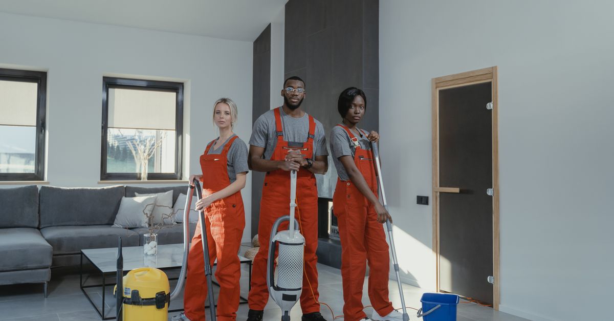 Cleaning Companies at work