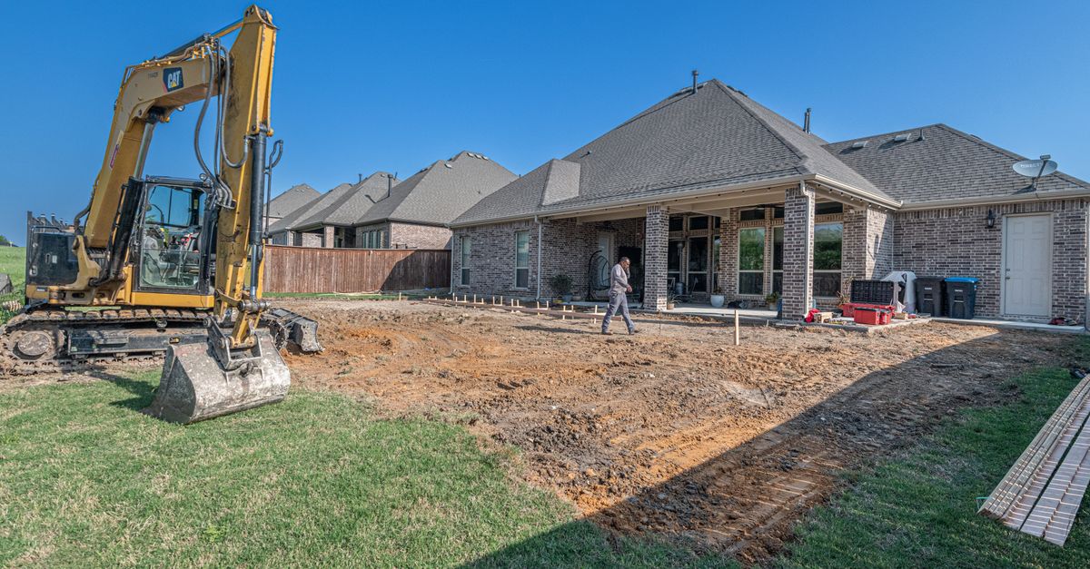 Concrete Contractors at work