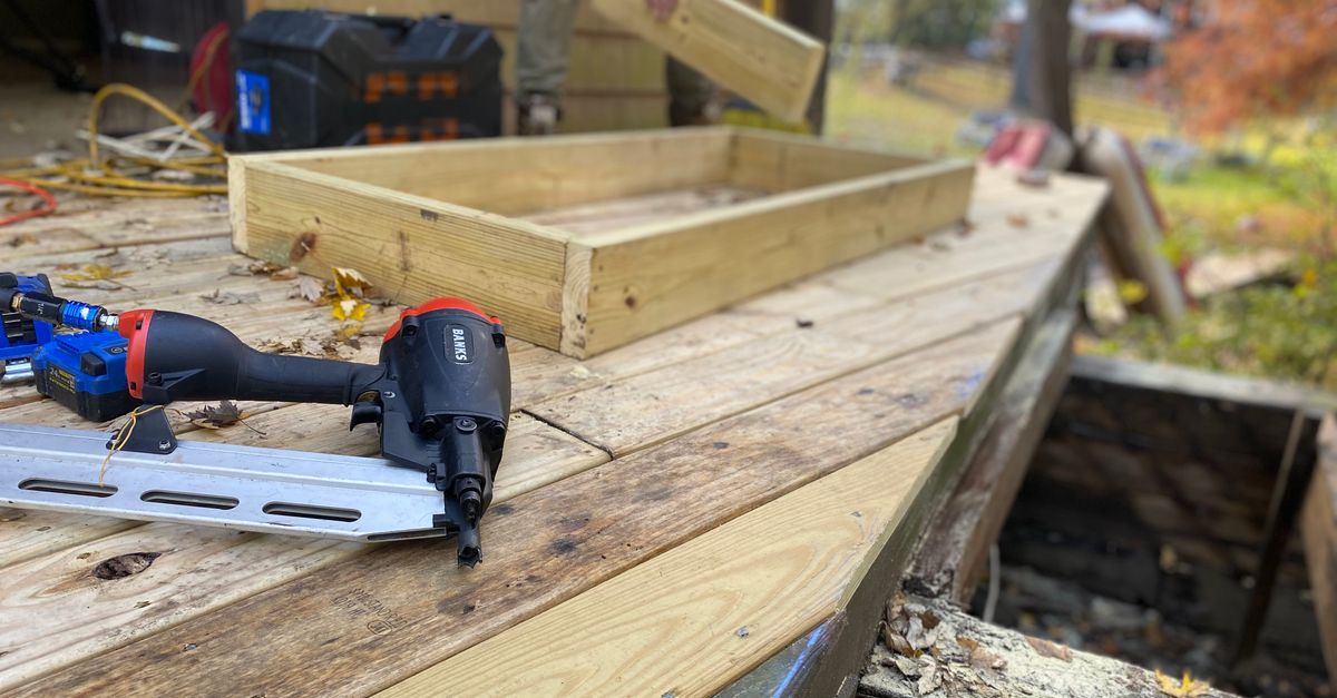 Deck Builders at work