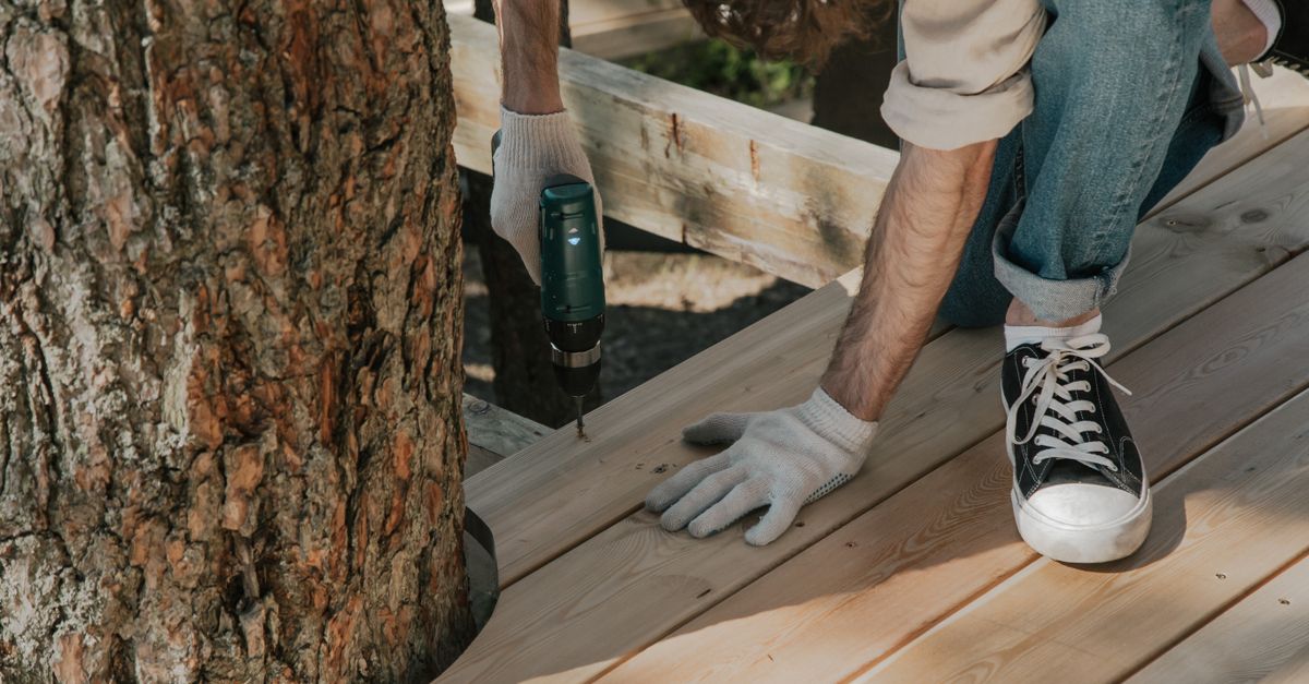 Deck Builders at work