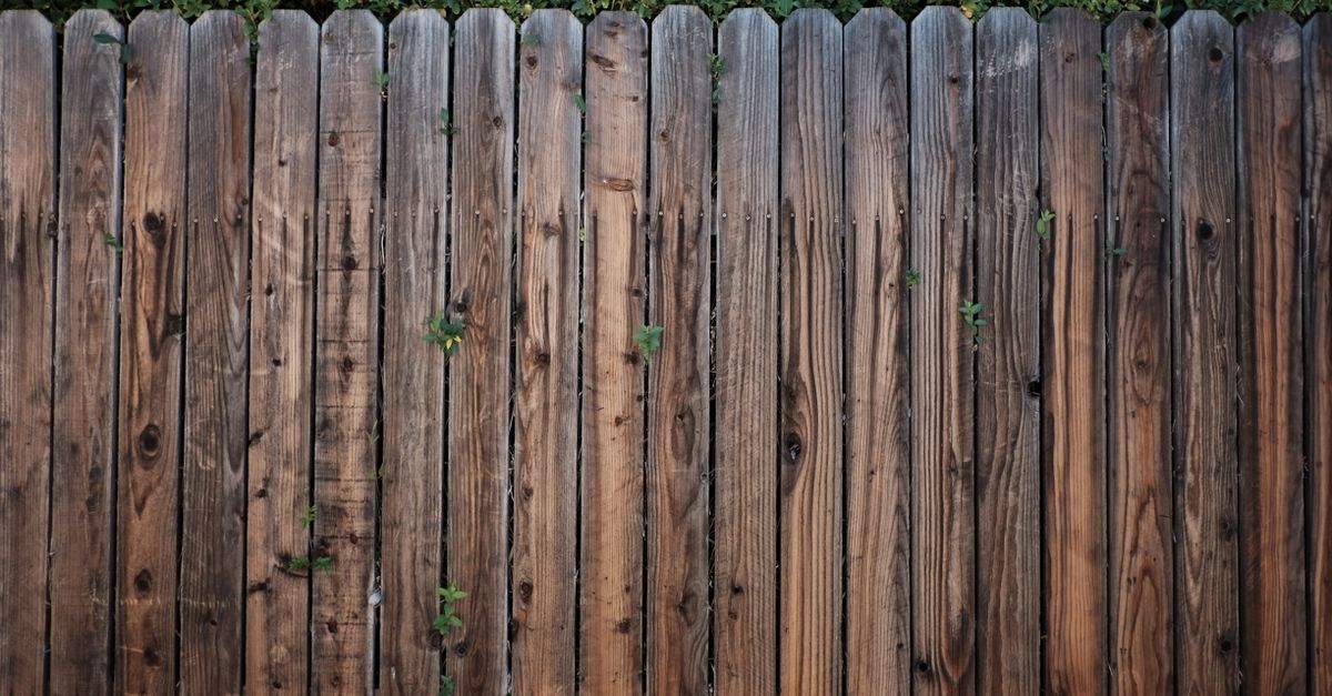Fencing contractors at work