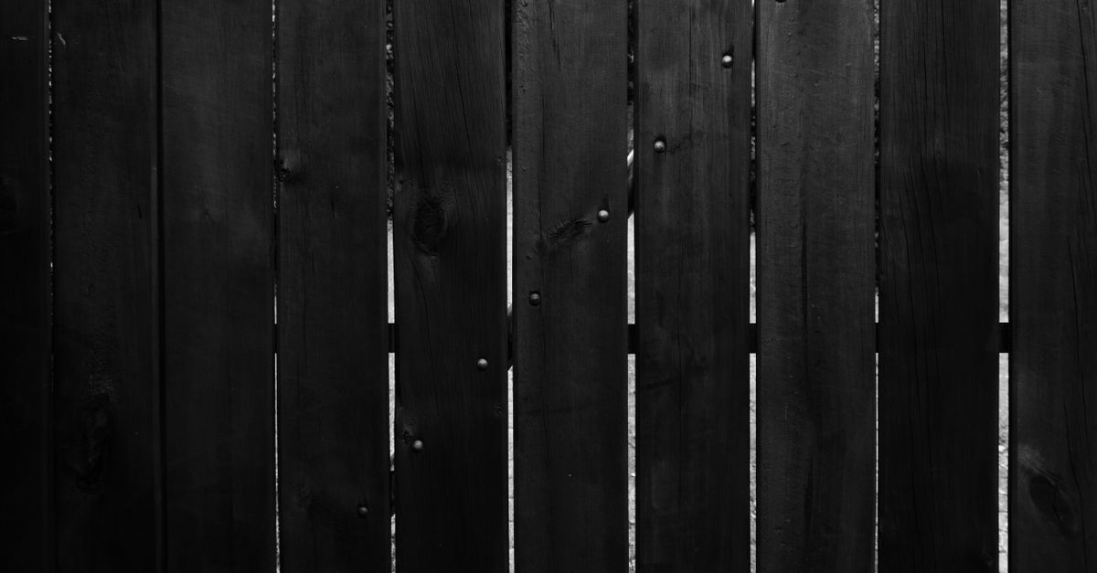 Fencing contractors at work