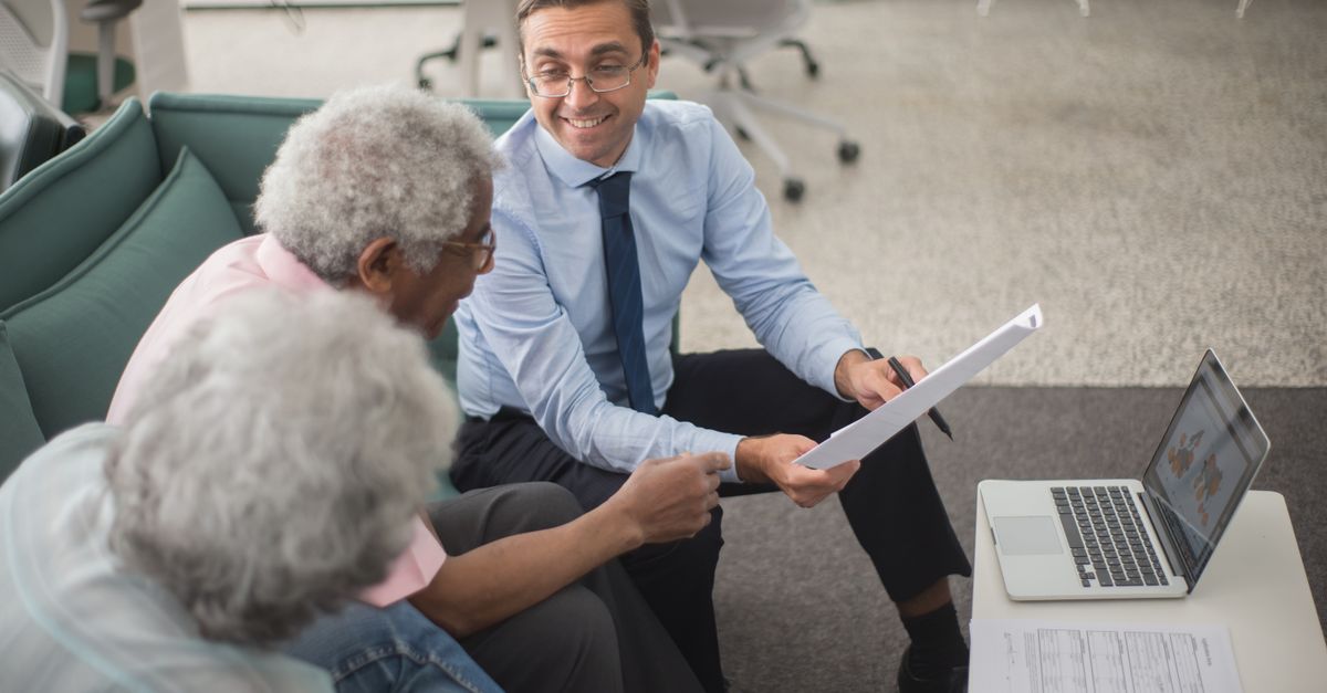 Financial Advisors at work