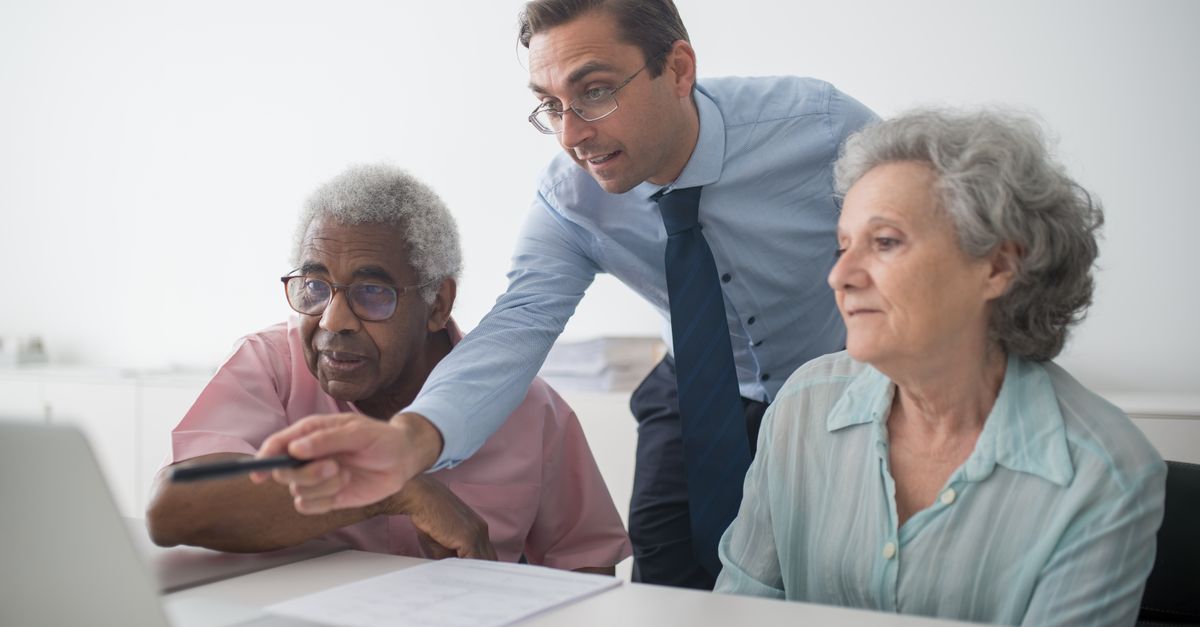 Financial Advisors at work