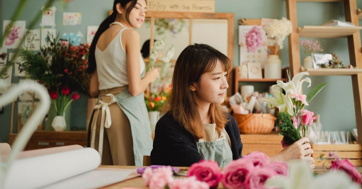 Florists at work