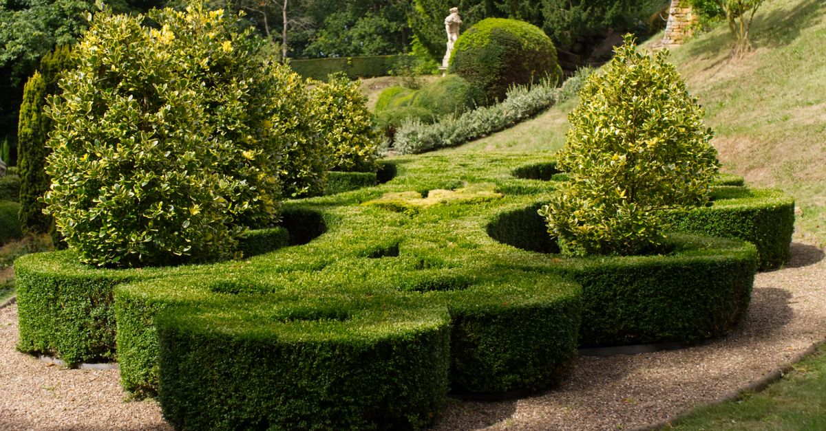 Landscapers at work