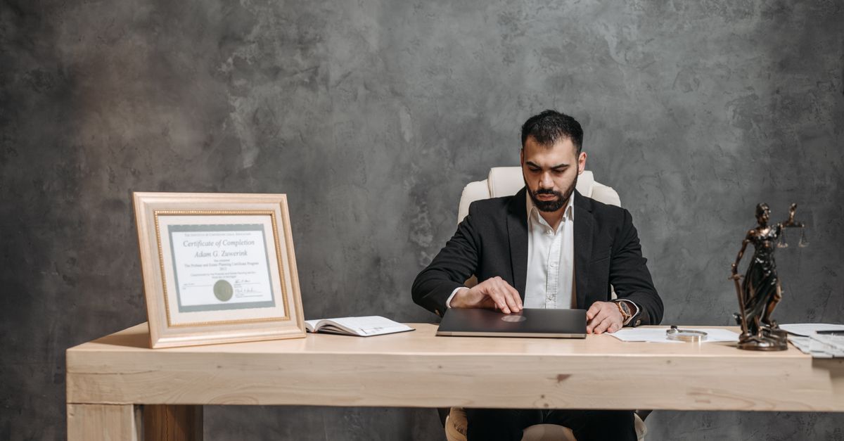 Law firm at work