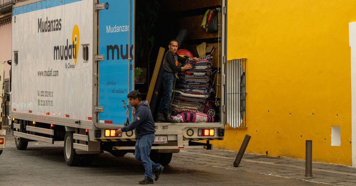 Moving companies at work
