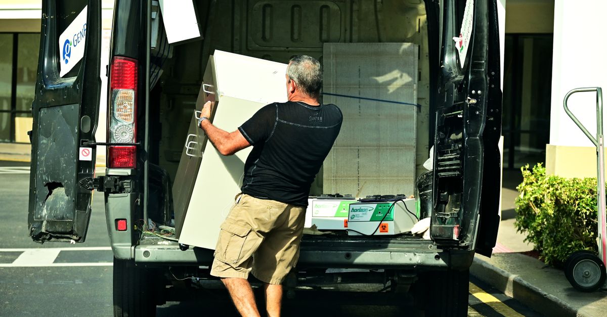 Moving companies at work