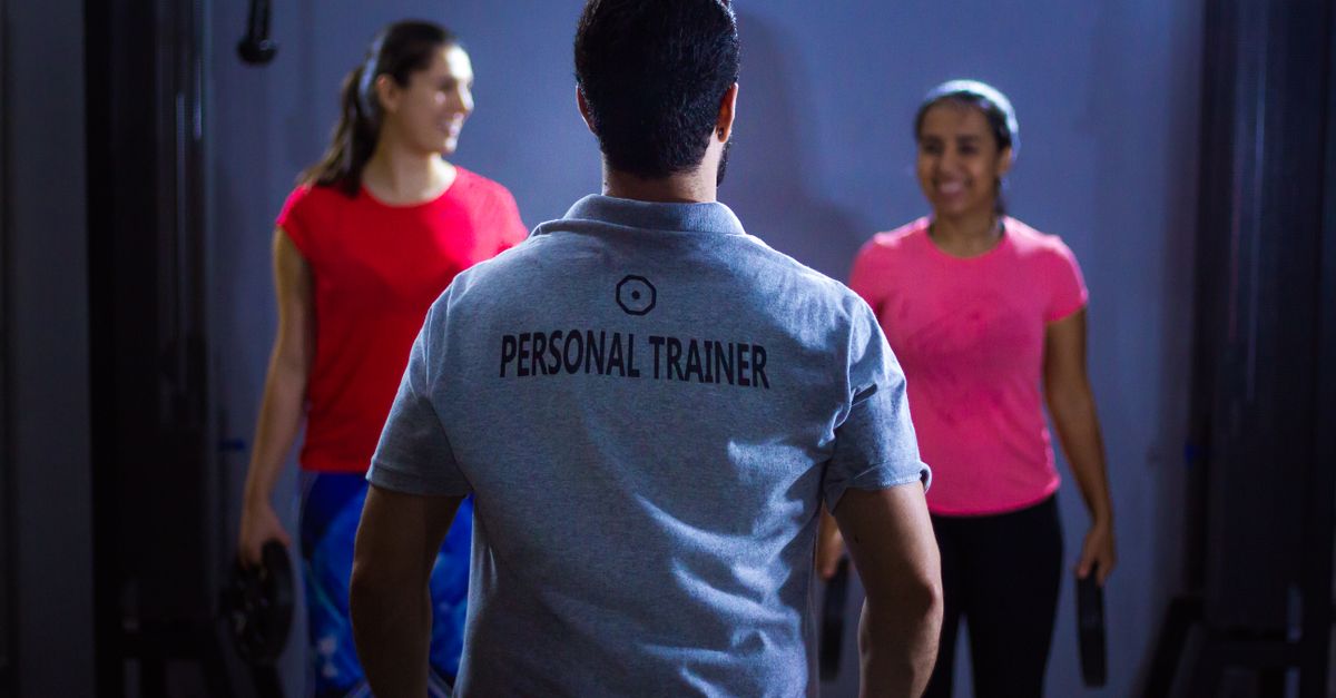 Personal Trainers at work