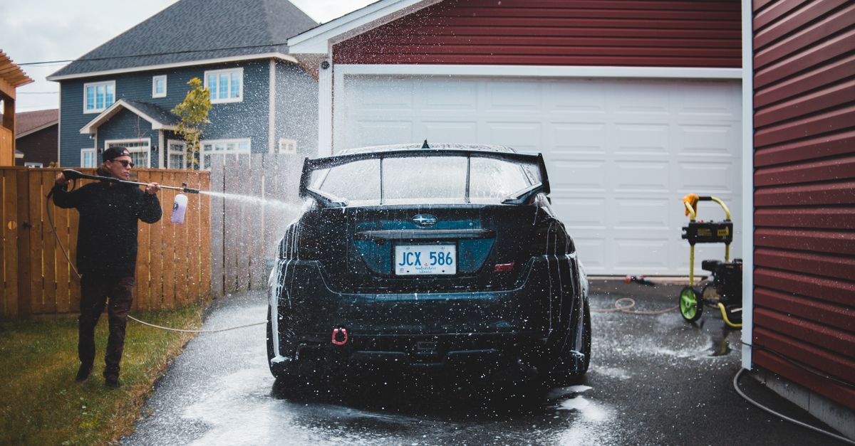 Pressure Washing Pros at work