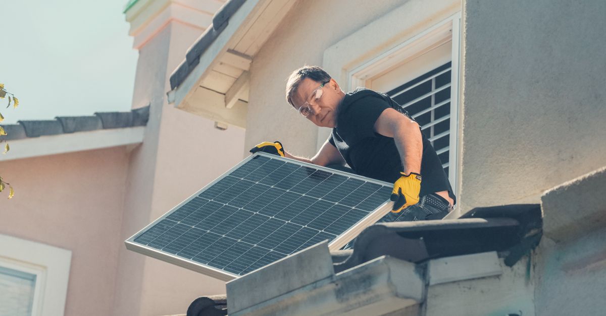 Solar Installers at work