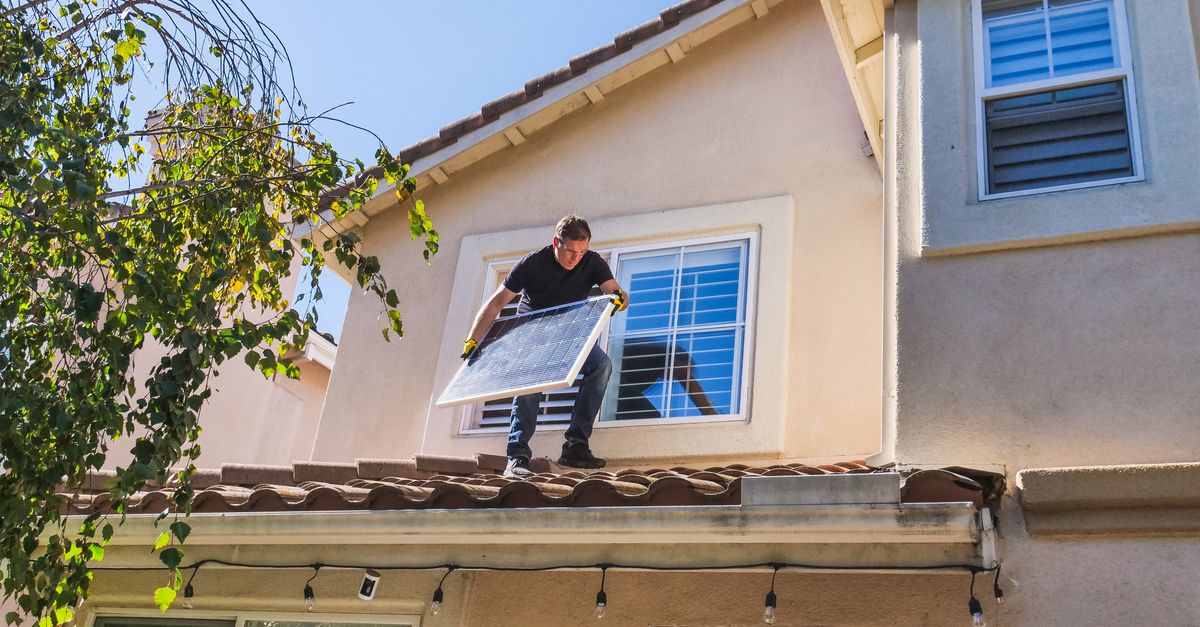 Solar Installers at work