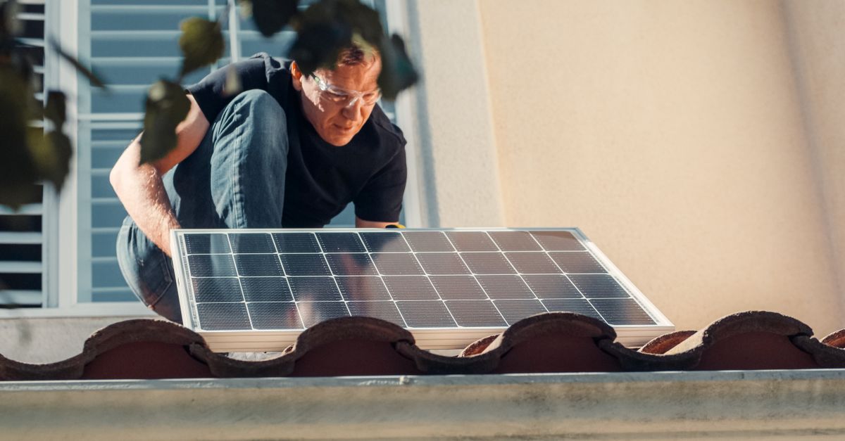 Solar Installers at work